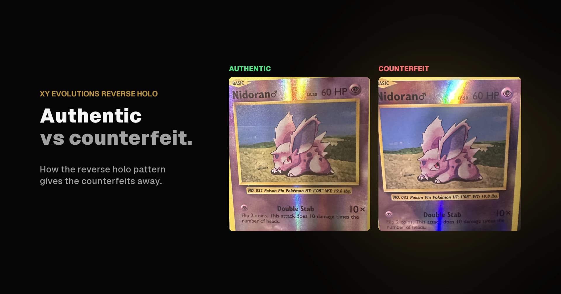 How to Spot Fake Pokemon Evolutions Reverse Holos
