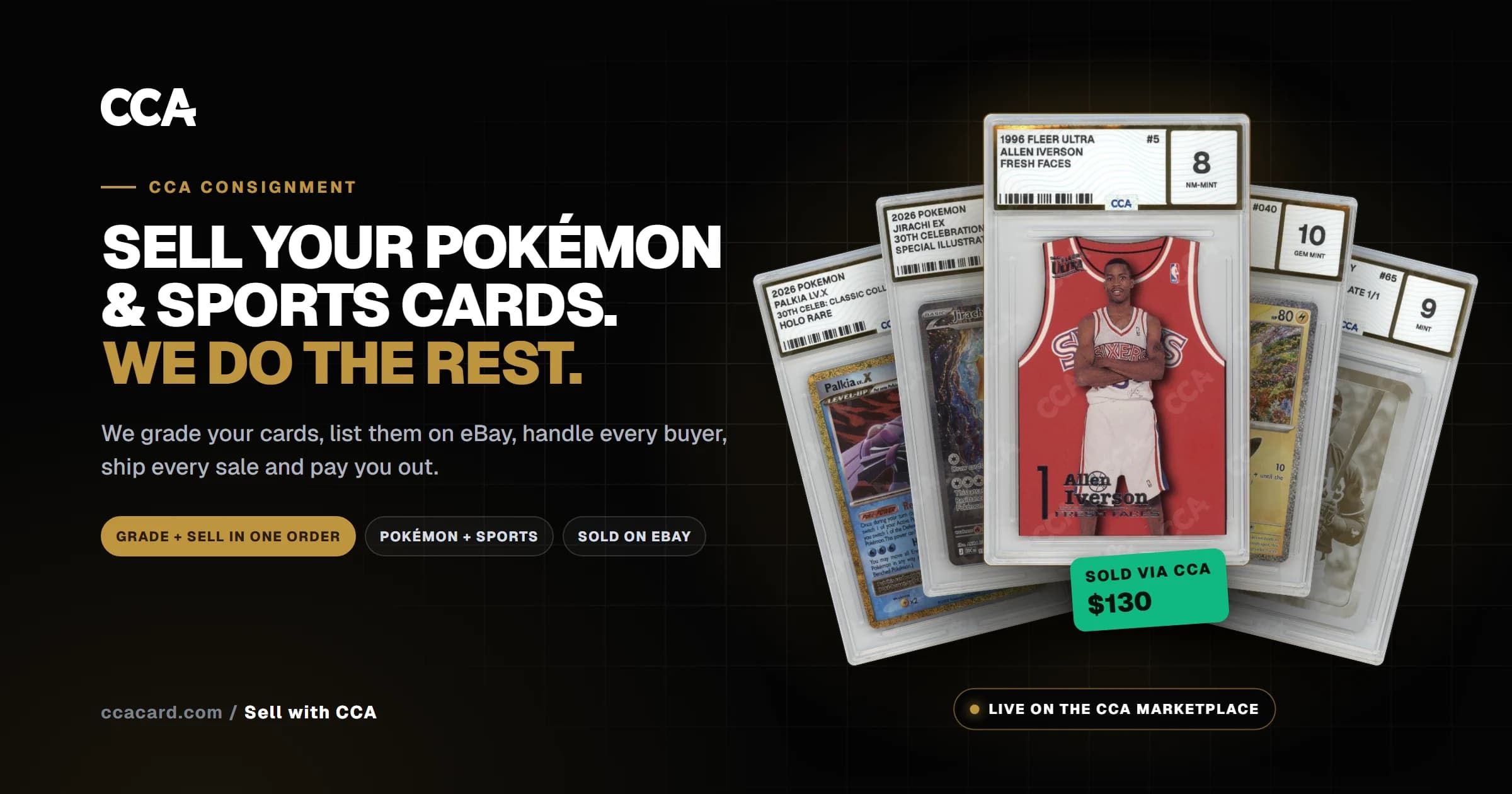 Pokemon & Sports Card Consignment: Sell Your Graded Cards with CCA