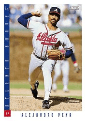 Alejandro Pena #625 Base Set