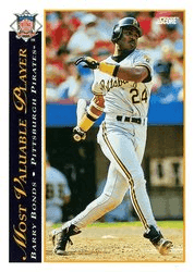 Barry Bonds #482 Base Set
