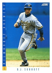 B.J. Surhoff #33 Base Set