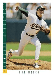 Bob Welch #208 Base Set