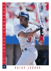 Brian Jordan #217 Base Set