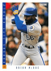 Brian McRae #128 Base Set