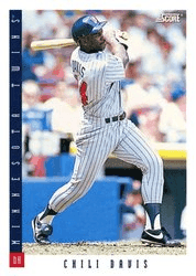 Chili Davis #583 Base Set