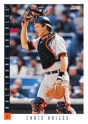 Chris Hoiles #54 Base Set