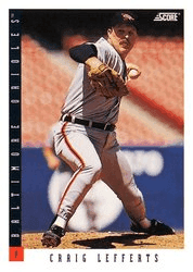 Craig Lefferts #435 Base Set