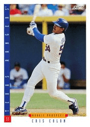 Cris Colon #314 Base Set