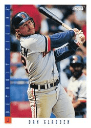 Dan Gladden #207 Base Set