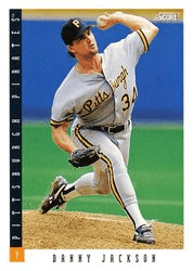 Danny Jackson #421 Base Set