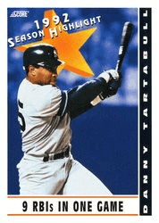 Danny Tartabull #515 Base Set