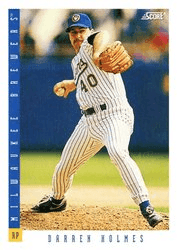Darren Holmes #600 Base Set