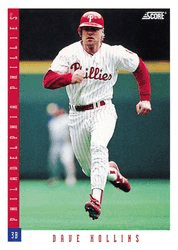 Dave Hollins #99 Base Set