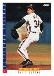 Dave Mlicki #285 Base Set