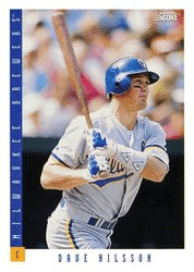 Dave Nilsson #344 Base Set