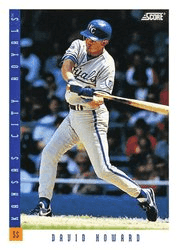 David Howard #645 Base Set