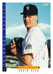 David Nied #553 Base Set