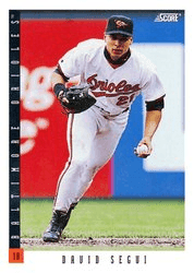 David Segui #610 Base Set