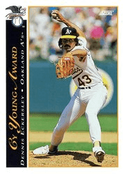 Dennis Eckersley #483 Base Set