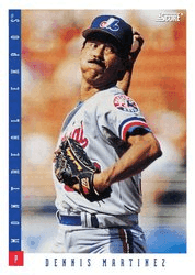 Dennis Martinez #75 Base Set