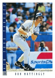 Don Mattingly #23 Base Set