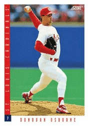 Donovan Osborne #349 Base Set