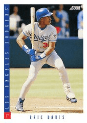 Eric Davis #570 Base Set