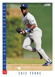 Eric Young #586 Base Set