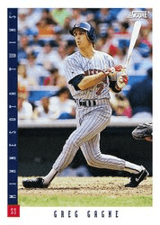 Greg Gagne #555 Base Set