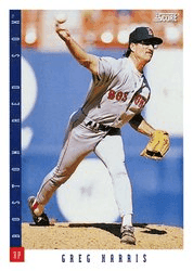 Greg Harris #640 Base Set