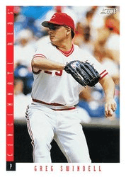 Greg Swindell #566 Base Set