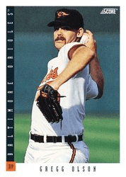 Gregg Olson #80 Base Set