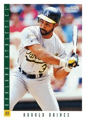 Harold Baines #585 Base Set