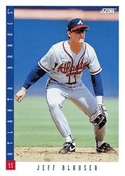 Jeff Blauser #142 Base Set