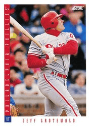 Jeff Grotewold #305 Base Set