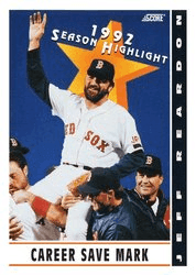 Jeff Reardon #514 Base Set