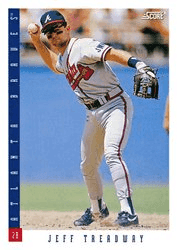 Jeff Treadway #461 Base Set
