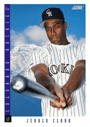 Jerald Clark #405 Base Set