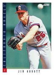 Jim Abbott #646 Base Set