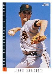 John Burkett #174 Base Set