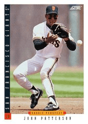 John Patterson #279 Base Set