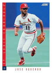 Jose Oquendo #163 Base Set