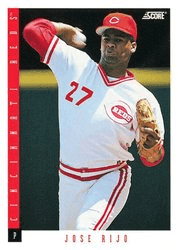 Jose Rijo #105 Base Set