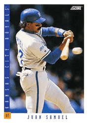 Juan Samuel #611 Base Set