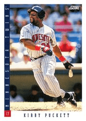 Kirby Puckett #606 Base Set