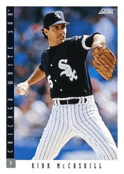 Kirk McCaskill #469 Base Set
