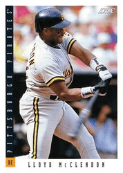 Lloyd McClendon #380 Base Set