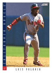 Luis Polonia #39 Base Set