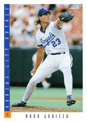 Mark Gubicza #581 Base Set