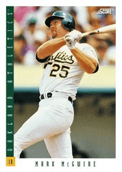 Mark McGwire #557 Base Set